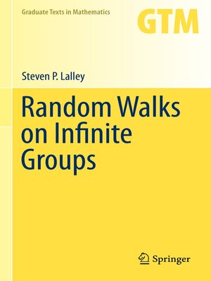cover image of Random Walks on Infinite Groups